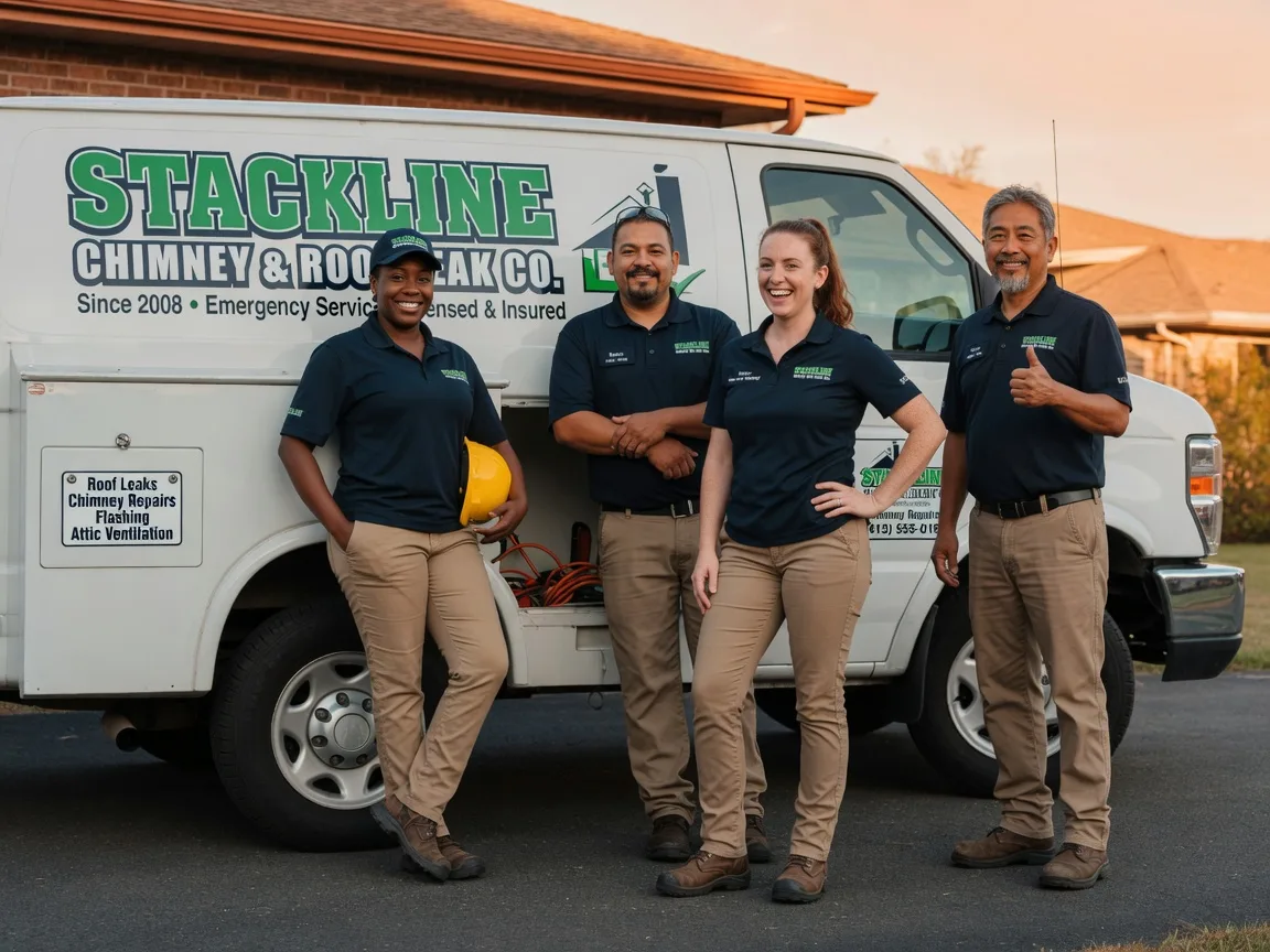 Chimney flashing repair company in South Houston, TX